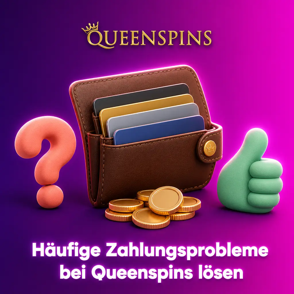 Lösungen für häufige Zahlungsprobleme bei Queenspins: abgelehnte Karten, verzögerte Auszahlungen, Limits und Währungsdifferenzen.